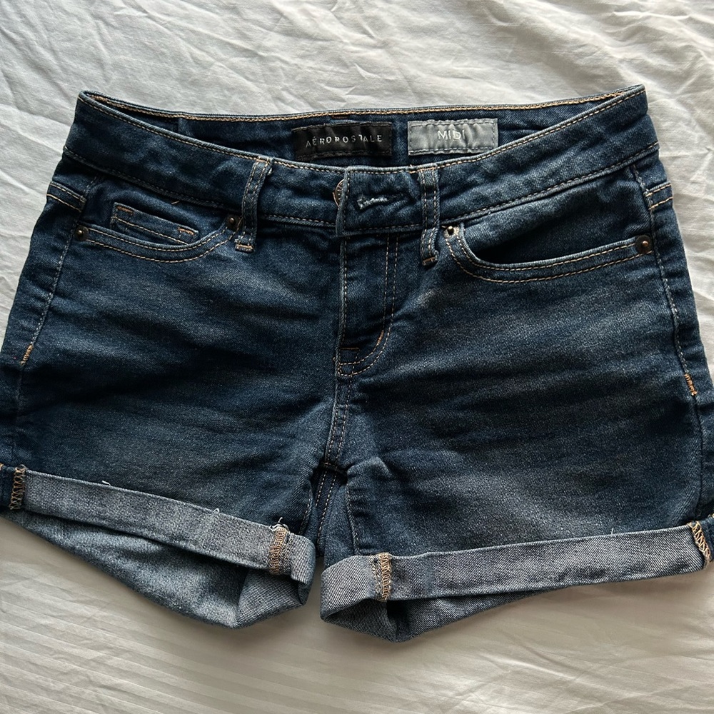 AEROPOSTALE midi jean shorts